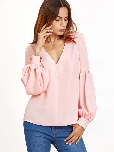 We did not find results for: Pink V Neck Bishop Sleeve Top EmmaCloth-Women Fast Fashion ...