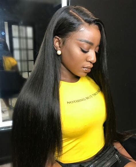 25 Straight Weave Hairstyles Thatll Make You Look Totally Stylish