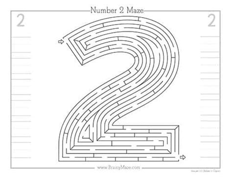 Number Mazes And Worksheets Superstar Worksheets
