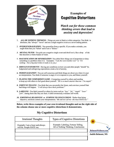 Printables Mental Health Worksheets Tempojs Thousands Of Printable