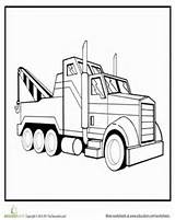 Photos of Tow Truck Coloring Pages