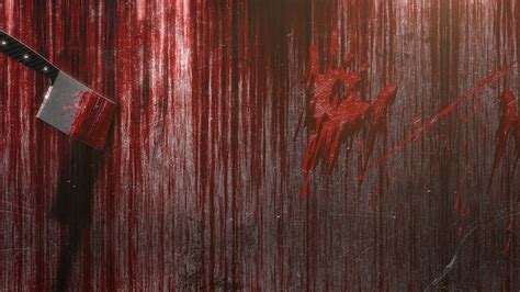 Premium Photo Mystical Horror Background With Dark Blood Abstract