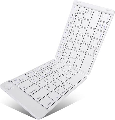 Joyzy Foldable Keyboard Bluetooth Folding Keyboard Full Size Pocket