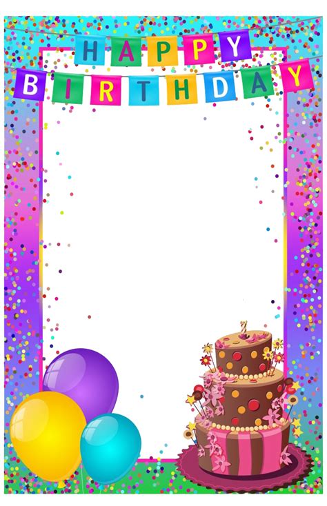 Happy Birthday Frame Png Image Png Mart Porn Sex Picture