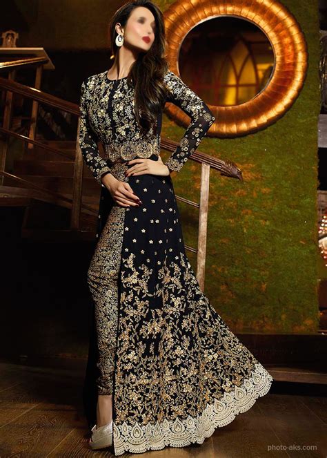 مدل لباس هندی پنجابی مجلسی شیک و زیبا
