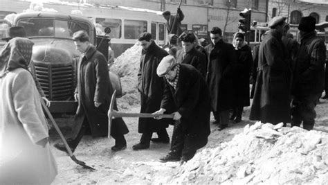 Marele Viscol Din 1954 în Imagini Cum A Arătat Bucureștiul în Iarna