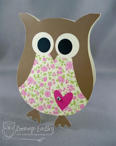 Addinktive Designs Making Owl Cards With Mds And The Digital Owl Punch