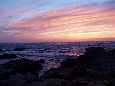 17 Mile Drive Monterey Sunset Beautiful Nature Sunset Scape