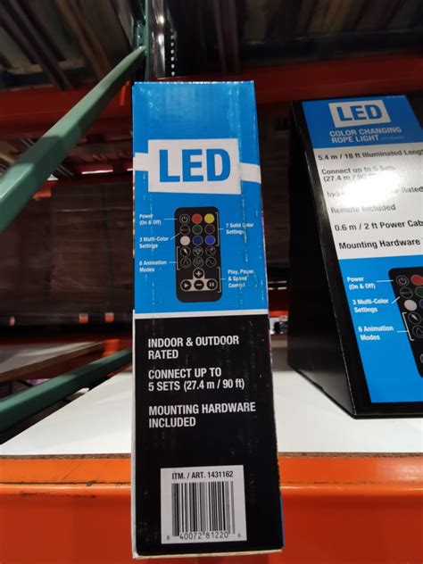 Costco 1431162 Led Color Changing Rope Light With Remote5 Costcochaser
