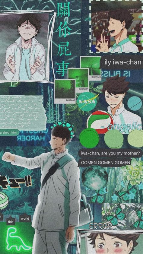 Iwaizumi X Oikawa Matching Aesthetic Wallpaper Anime Iwaizumi Wallpaper