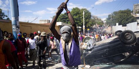Nombrado por decreto presidencial, rockfeller vincent, quien. Haïti : pourquoi des milliers de manifestants demandent la ...