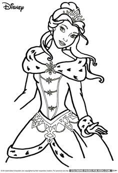 Kids n funcom 33 coloring pages of disney princesses princess. Prinzessin Winter 1 | coloring 5 | Ausmalbilder kinder ...