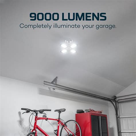 Nebo High Bright 9000 Lumen Garage Light Berings