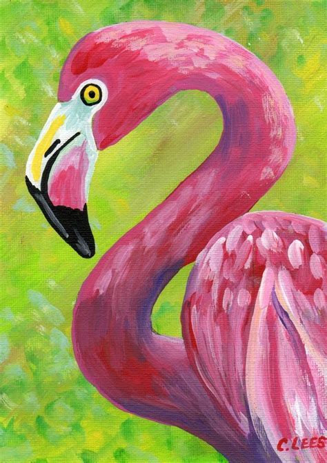 1000 Ideas About Flamingo Painting On Pinterest