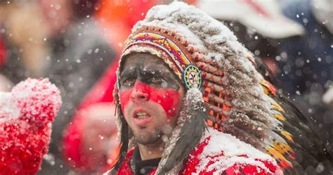Kansas City Chiefs Fans Weigh In After Team Bans Headdresses And Face Paint