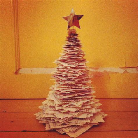 Paper Christmas Tree Paper Christmas Tree Diys Rooster Design