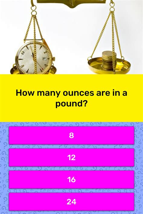 Convert 50.4 pounds to ounces. How many ounces are in a pound? | Trivia Answers | QuizzClub