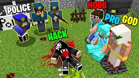 Minecraft Battle Noob Vs Pro Vs Hacker Vs God Who Killed Hacker