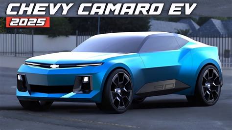2025 Chevrolet Camaro Ev Fully Electric Muscle Car Concept Youtube