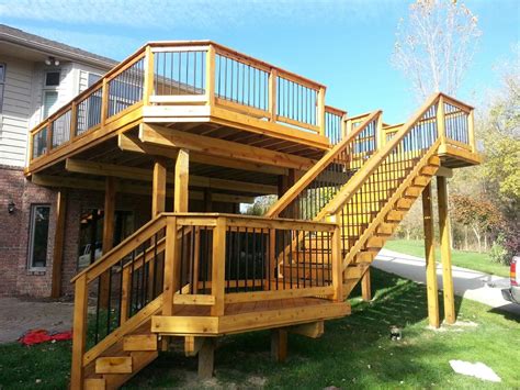 Two Story Deck Ideas
