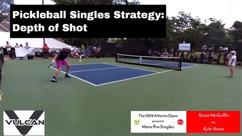 As strange as it might sound, one of the most confusing parts of doubles pickleball scoring is how the score is called. Pickleball Singles Strategy: Depth of Shot - YouTube