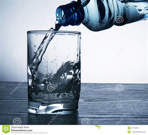 Water Flows Stock Image Image Of Drink Clean Liquid 51019603