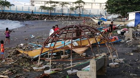 Christmas Typhoon In Philippines Leaves At Least 16 People Dead