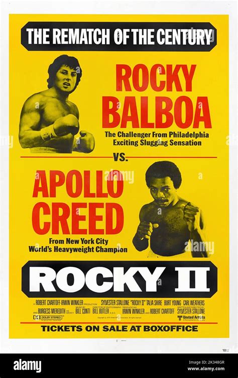 Rocky 1976 Poster Banque De Photographies Et Dimages à Haute