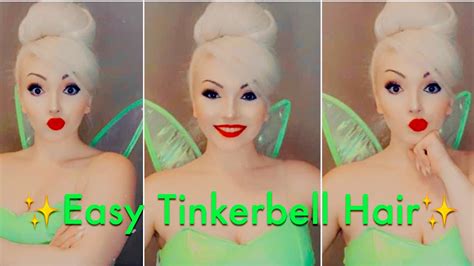 Easy Tinkerbell Hair Youtube