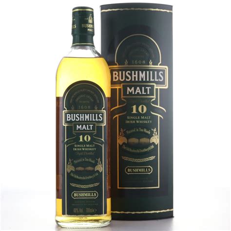 Bushmills 10 Year Old Single Malt Whisky Auctioneer