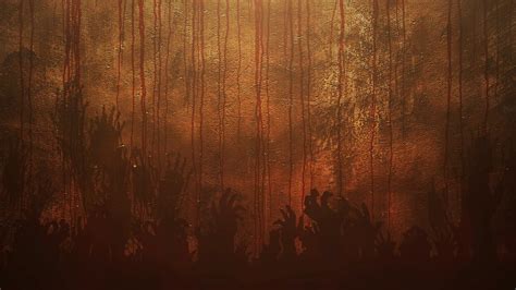 Mystical Horror Background With Dark Blood Stock Motion Graphics Sbv
