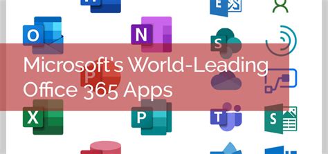 Office 365 Apps For Productivity And Collaborative Working