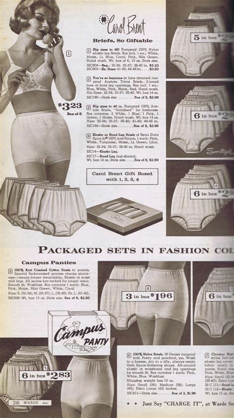 Catalog Porn Underwear Ads Through The 20th Century