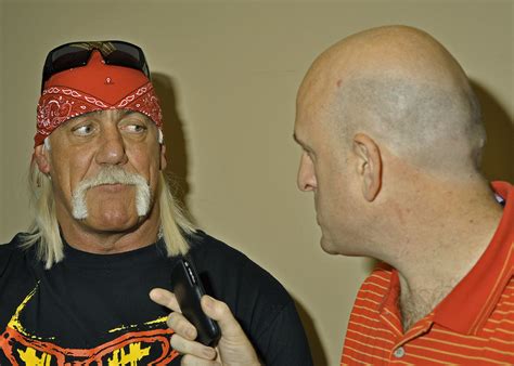 Matt W Hulk Hogan Hulk Hogan Contemplating Matts Haircut Flickr