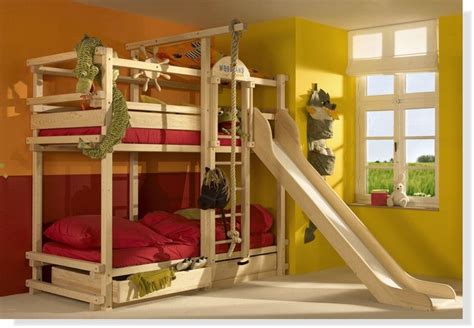 Merax twin loft bed with slide for kids/toddlers, wood low sturdy loft bed, no box spring needed, 78.2 l x 42.3 w x 44.4. Top 10 Bunk Beds | Cool bunk beds, Bunk bed with slide ...