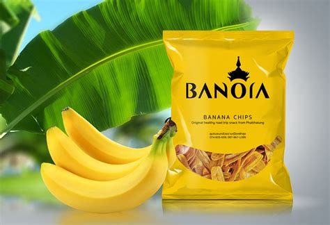 Branding Packaging Banana Chips On Behance