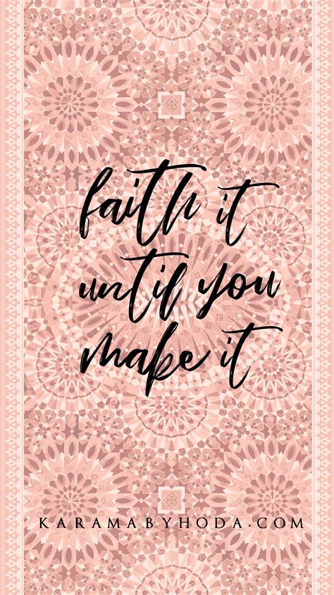 Free Shipping Shop Inspirational Prints Faith It Until You Make It