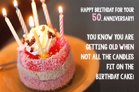 Happy 50th birthday wishes for loved ones. 50th Birthday Wishes for WhatsApp and Cards
