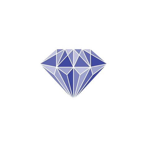 Logo De Pierre De Diamant Créatif Et Modèle De Conception Dicône