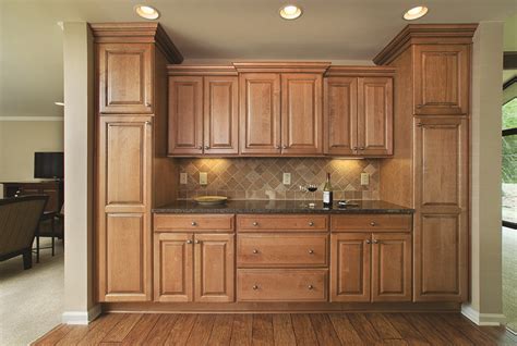 The original poster also suggested some educational resources if you're looking to learn how to remodel your cabinetry, as well. Glazed Maple Cabinet Buffet with Flanking Utility Cabinets ...