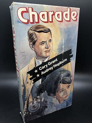 Charade VHS 1964 Cary Grant Audrey Hepburn George Kennedy James