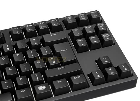 First, the four screws must be loosened at the bottom. Cooler Master MasterKeys Pro S White Review - cooler ...