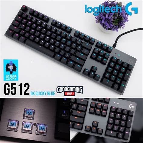 Jual Logitech G512 Gx Blue Clicky Gaming Mouse Di Lapak