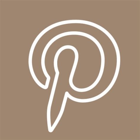 Pinterest Aesthetic Icon In 2020 Ios App Icon App Icon Design App Icon