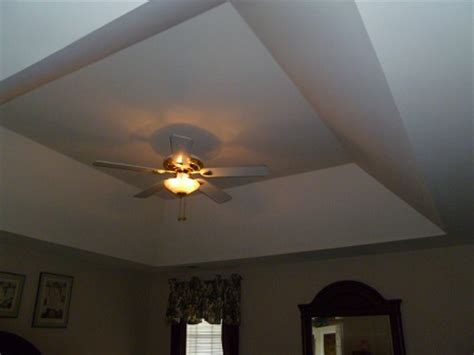 Next, assign a paint color to each of the stripes by dipping a detail brush or cotton. tray ceiling paint colors? - DoItYourself.com Community Forums