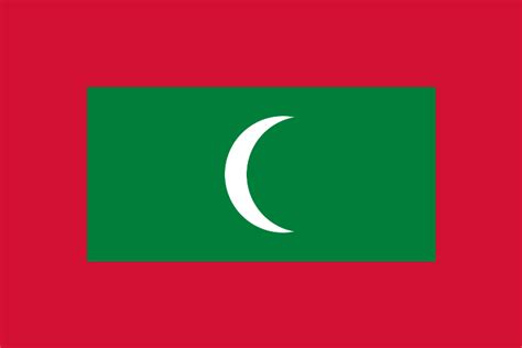 Mv Maldives Flag Icon Public Domain World Flags Iconset Wikipedia