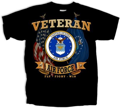 Veteran Flags T Shirt Air Force