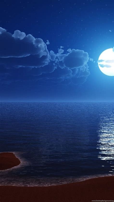 Lake View Moon Night Wallpapers Hd Download Of Night Sky Desktop Background