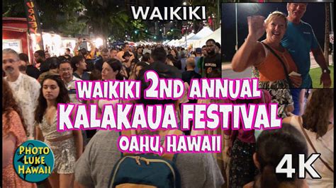 Waikiki 2nd Annual Kalakaua Festival Oahu Hawaii Youtube