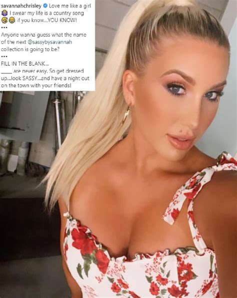Savannah Chrisley Sizzles In Revealing Top With Plunging Neckline